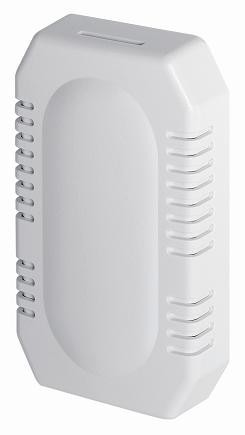 MediQo-line Kleine ABS Kunststof luchtverfrisser voor ca. 10 m_ in Wit of RVS look MediQo-line  2500-001,12940,12939