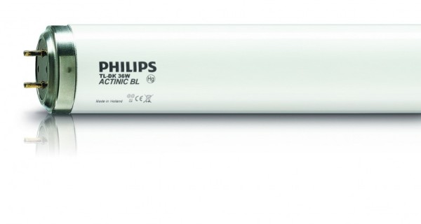 Vervangende UV-lamp van Philips Actinic met 36 watt voor professionele hygine en een levensduur van 8000 uur Insect-o-cutor TVX36-24
