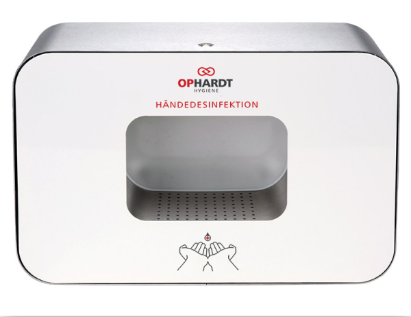 Dispenser voor handdesinfectie