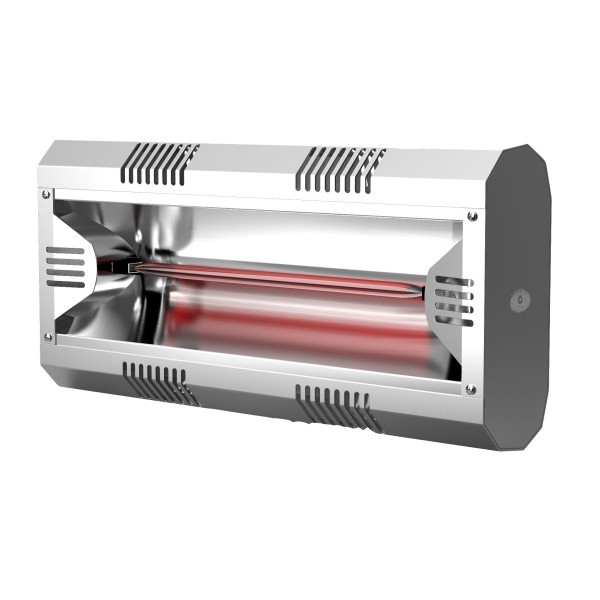 Hathor radiant heater 791 made of aluminium 2000W with infrared technology from Moel MO-EL 791