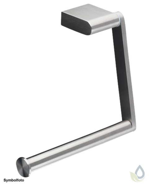 Proox¨ ONE pure PU-380 single stainless steel WC roll holder satin brushed PROOX  PU-380
