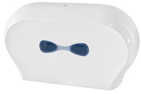 Marplast dubbele toilet papier dispenser wit gemaakt van kunststof MP773 Marplast S.p.A.  773