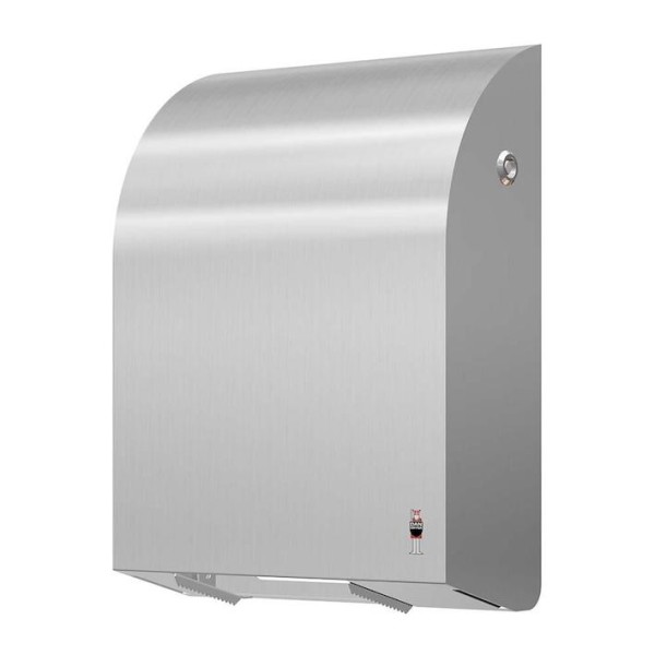 Dan Dryer geborsteld RVS toiletpapierdispenser voor 4 standaard rollen