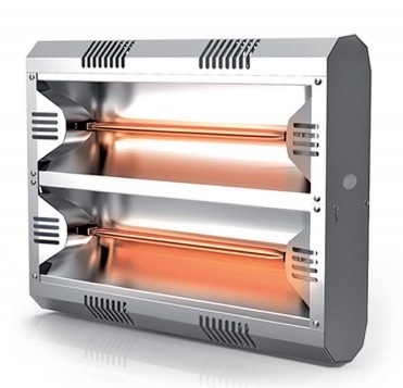 Hathor radiant heater 792 made of aluminium 4000W with infrared technology from Moel MO-EL 792