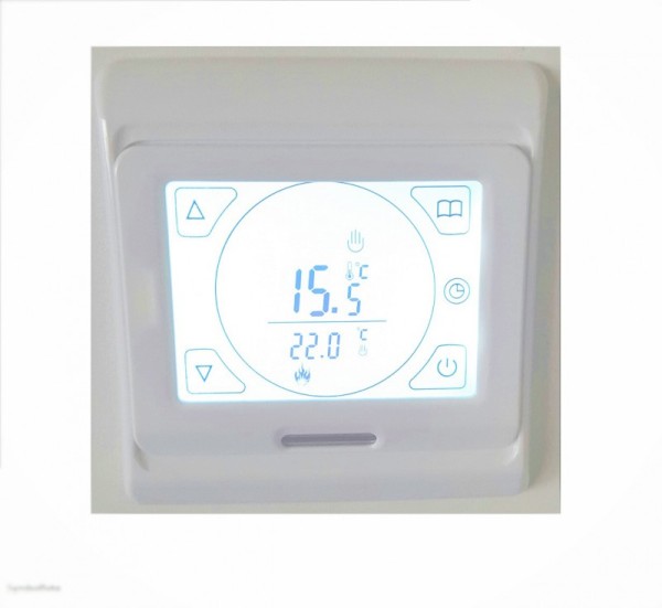 Elbo-Therm thermostaat inbouw touchscreen digitaal toebehoren platte verwarmers IT14