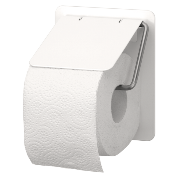 Toiletpapierdispenser RVS ivoorwit wandmontage Ophardt 1411587