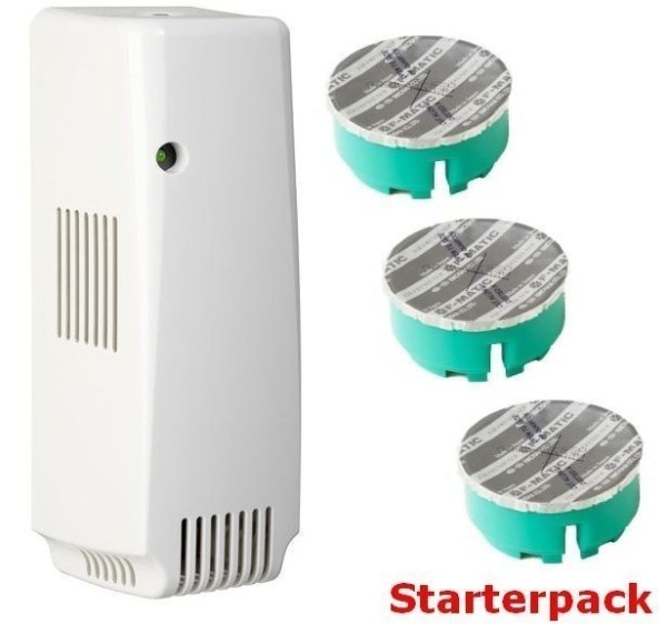 Smart Air dispenser Starterset, aerosolvrije dispenser   