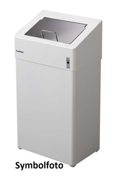 Dan Dryer Classic hyginische afvalemmer 18L voor damesverband RVS wit Dan Dryer A/S 852600