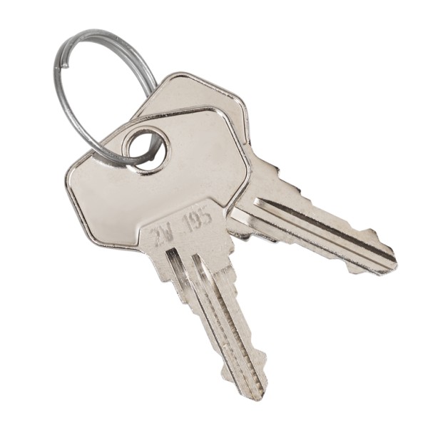 Twee sleutels voor alle producten met slot van Wagner Ewar GmbH 924455