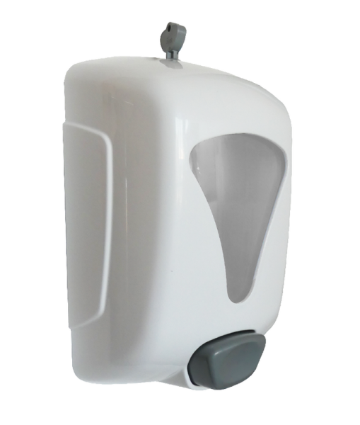 Dispenser Levita voor 900 ml. desinfectant of desinfectiemiddel. Fabrikant: IPC. Artikelnr. ACBA00005AM01