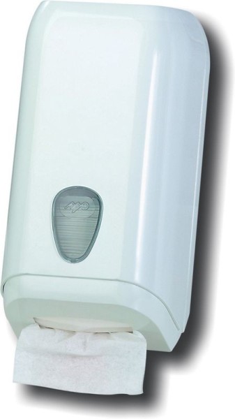 Dispenser voor toilet folies met 500 folies MP620 gemaakt van kunststof in wit Marplast S.p.A.  A620