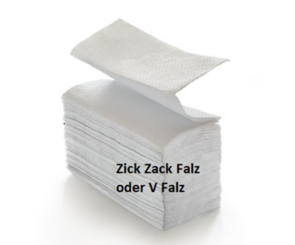 Gerecyclede papieren handdoeken in wit