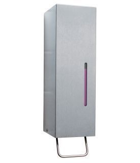 BOBRICK cartridge soap dispenser 0,5-1L of satin brushed stainless steel Bobrick 26607,26617