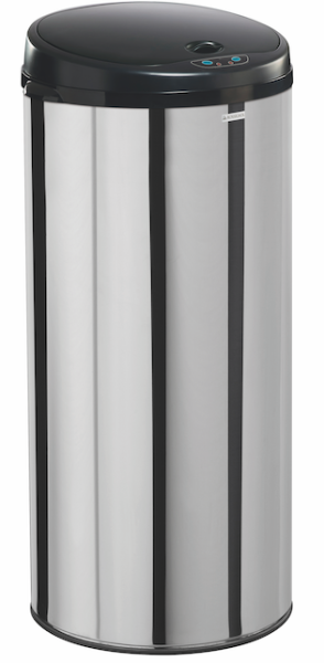 Sensitive automatic garbage can 50L made of stainless steel with Infrared auto opening Rossignol