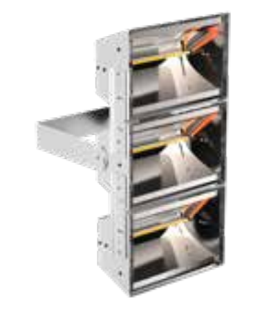 Mo-el heater 6000 watt van aluminium voor wandmontage 893P