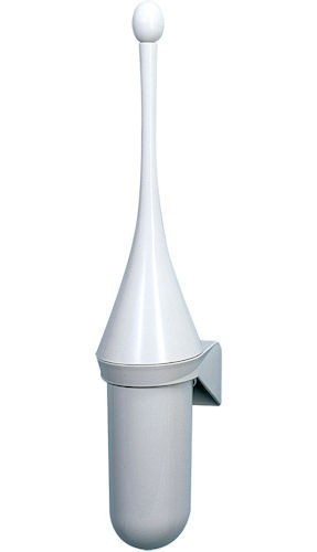 Marplast toiletborstel wandmontage MP 658 - chroom / satijn /wit Marplast S.p.A. 65800,65801,658
