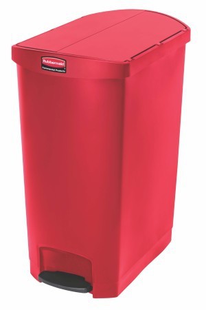 Slim Jim vuilnisbak 90 liter gemaakt van polyethylen in versch. kleuren Rubbermaid Rubbermaid RU 1883553
