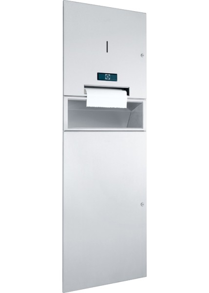 Combinatie automatische handdoekdispenser WP5450  + 48L afvalbak van Wagner Ewar GmbH  727527,729527,731527