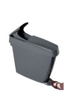 Very hygienic - Feminine hygiene bins - Sanibin 20 liter -  With handle and foot pedal Pelsis FHB20W,FHB20G