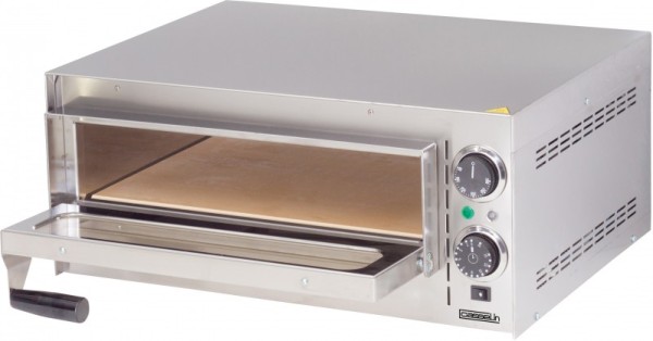 Casselin pizza-oven met een of twee kamers - roestvrij staal - inclusief de timer Casselin  CFRP1,CFRP2
