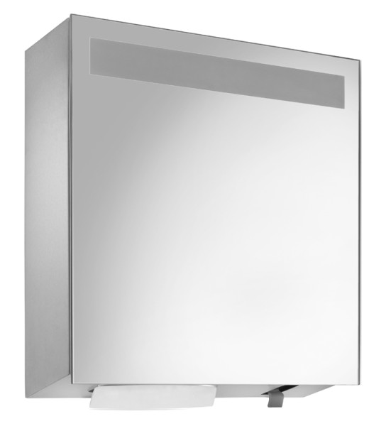 Spiegelkast WP600 met 950 ml. zeepdispenser en handdoekdispenser van Wagner Ewar GmbH  727850