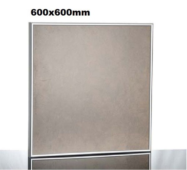 Platte heater met keramisch oppervlak voor wandmontage 400 watt Elbo-Therm