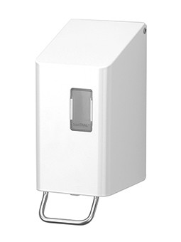 Ophardt SanTRAL classic NSU 2 Soap Dispenser 250ml powder coated white Ophardt Hygiene  1415832,1415830,1415831