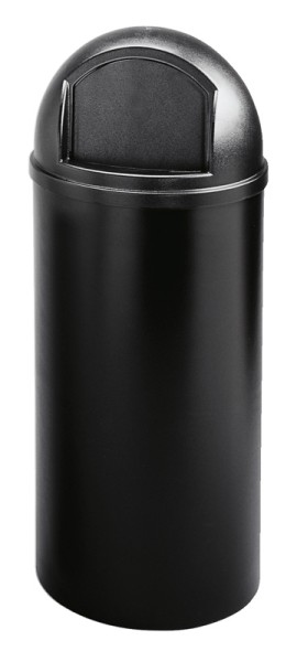 Marshal Container 56,8 ltr, Rubbermaid zwart Rubbermaid  76157024