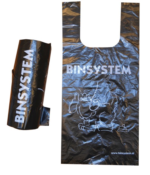 BINsystem plastic zakjes zwart   31712519