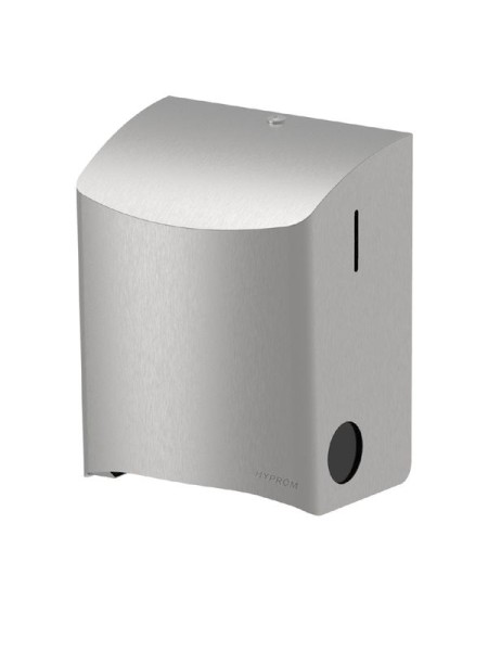 Hyprom 008-6050 roestvrijstalen wanddispenser voor papieren handdoekjes Autocut