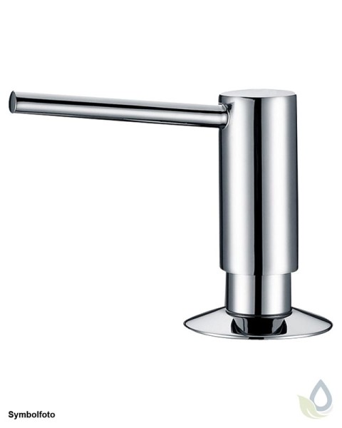 Bright polished finish chrome countertop mounted soap dispenser Proox¨ ONE pure PROOX PU-148-CR