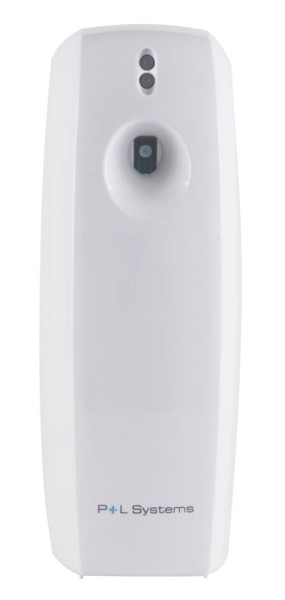 Aircare - LED 270ml Aerosol Dispensers -with light sensor - with pre-programmed time intervals in a discrete white design Pelsis ADMA270W-N/D