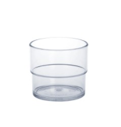 Allround Cup 0,2l SAN crystal clear of Plastic Schorm GmbH 9060