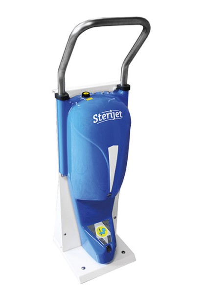 Sterijet voetdesinfectie dispenser mobiele houder draadloos Sterigam ST200