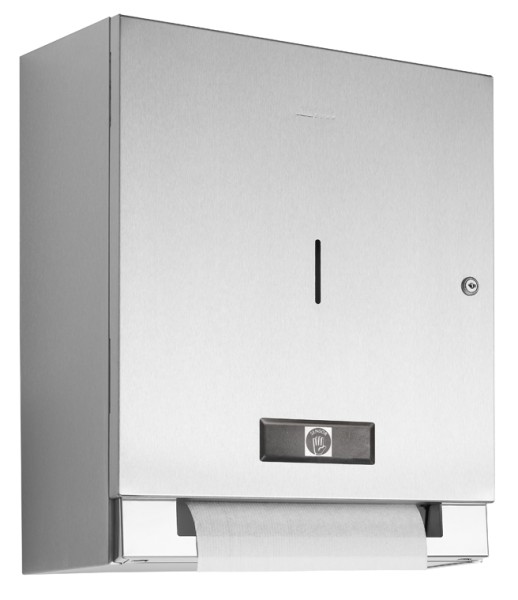  RVS opbouw automatische handdoek dispenser op batterijen WP1301 van Wagner Ewar GmbH  733220,730220,729220