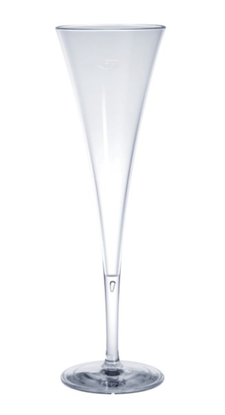 champagneglas van kunststof 0,1l kristalhelder lange levensduur Schorm GmbH 9035