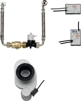 Franke elektronische sifonbesturing voor onzichtbare installatie met magneetventiel Franke GmbH AQUA420,AQUA421,AQUA422