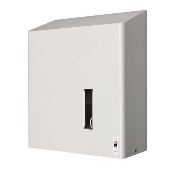 Dispenser for toilet paper for wall mounting for 4 standard rolls from Dan Dryer Dan Dryer A/S 1122,1125