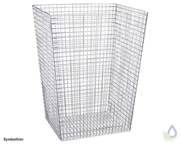 Proox¨ ONE pure PU-260 decorative wire basket of polished stainless steel 74L PROOX PU-260