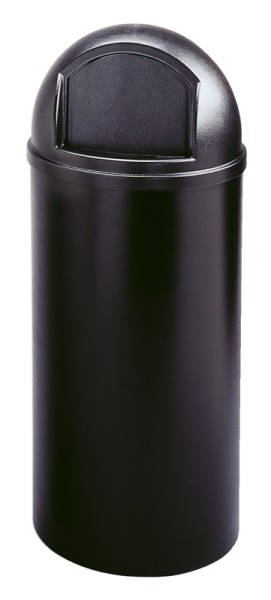 Marshal Container 95 ltr, Rubbermaid zwart Rubbermaid 76156898
