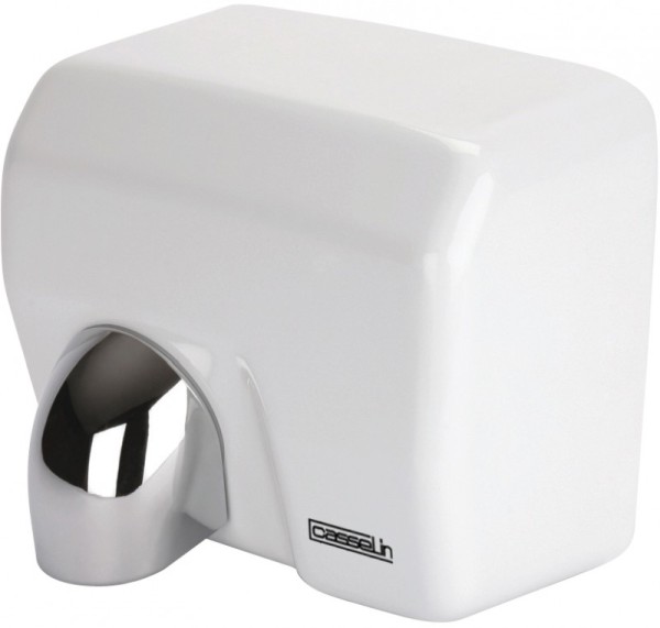 Casselin hand dryer 2500W with 360¡ pivoting nozzle - 2 versions - Infrared Casselin Farbe:Wei§ CB2BLANC,CB2INOX