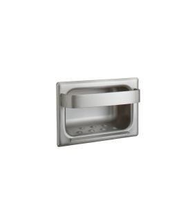 Bobrick sheavy duty robust soap dish available in 2 different variants Bobrick B-4380,B-4390