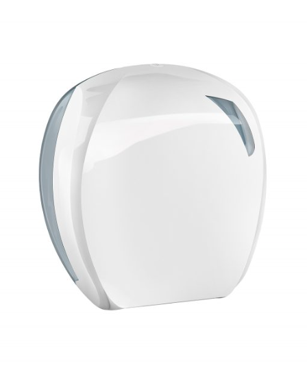 Witte toiletpapier dispenser MINI rol ø 24 cm wandmontage Marplast MP907