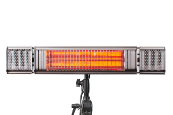 HeizMeister Heat, Feat & Beat from Infralogic IP 65 radiant heater