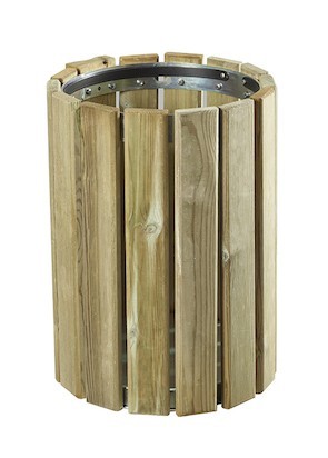 Rossignol Wall-mounted waste bin 20 L Eden from Wood Rossignol 58150