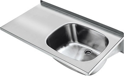 Franke general purpose sink made of stainless steel with prewelded mounting brackets Franke GmbH BS332,BS333