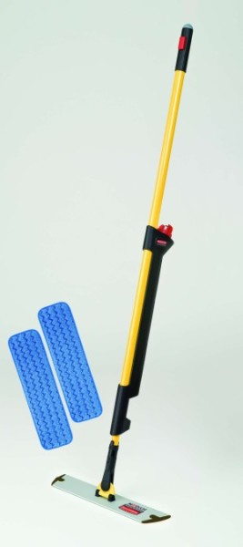 RUBBERMAID PULSEª microfibre cleaning system in yellow/black made of plastic Rubbermaid RU R050669