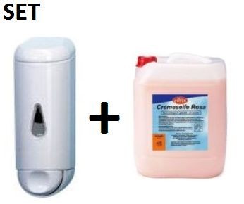 Dermatologically tested cream soap and soap dispensers Mini 0,17L in Set Marplast S.p.A. A58311WIN,pgk5