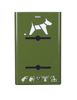 Hygeca zakjesverdeler voor hondentoilet verkrijgbaar in 5 kleuren van Rossignol Rossignol 59910,59911,59912,59923,59924