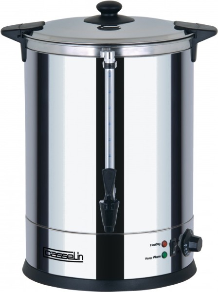 Casselin warm water dispenser 20l - roestvrij staal - 2500W - anti-fire systeem Casselin  CDEC20